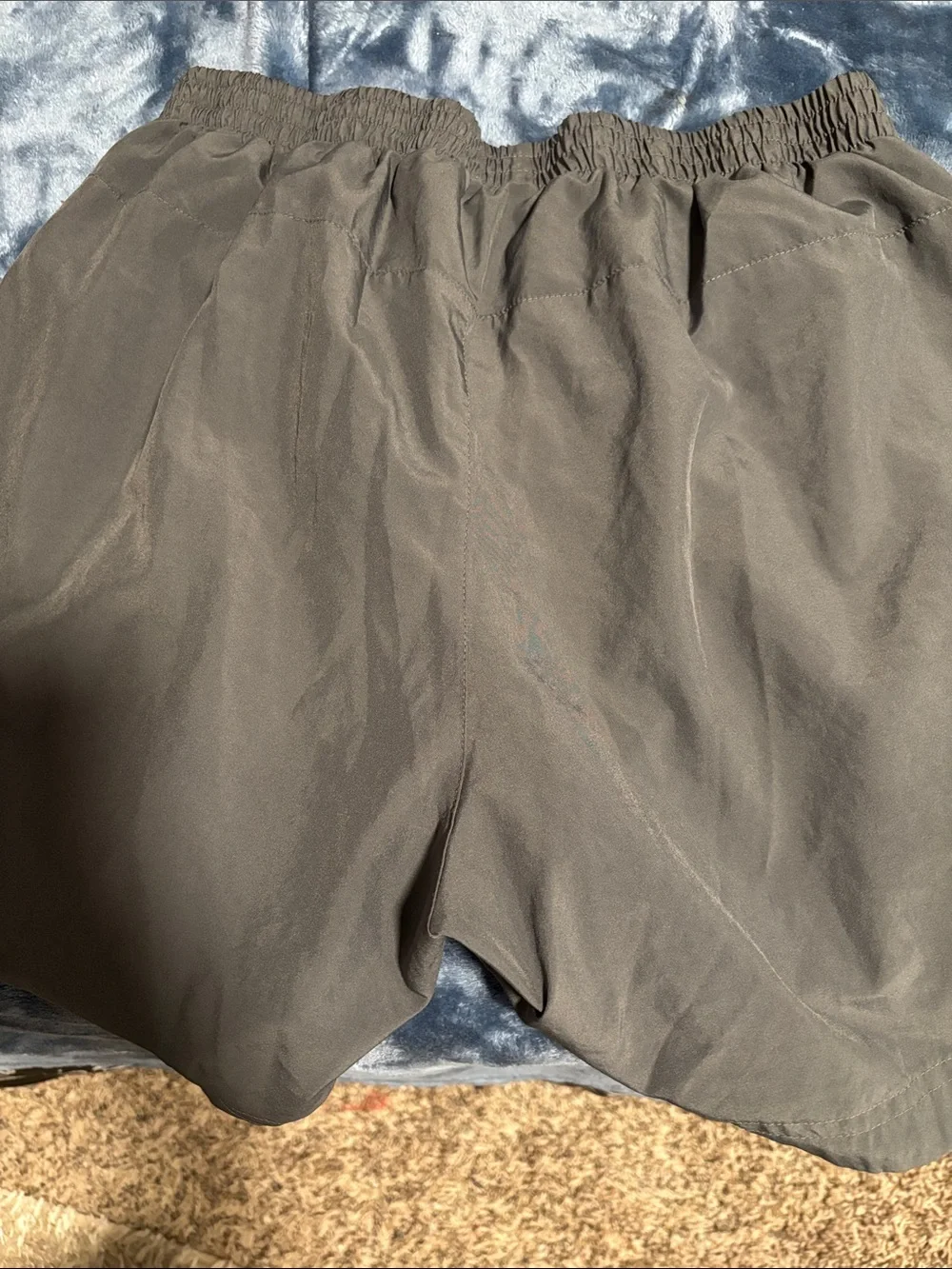 adidas grey Athletic Drawstring Training Shorts